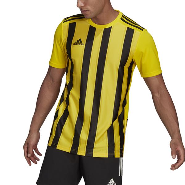 adidas Striped 21 Team Yellow/Black Football Shirt